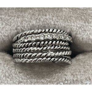 NEW IN THE BOX  Cocktail Ring by Luxe by CBC - Size 7